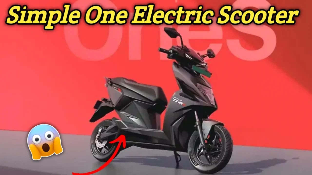 Simple One Electric Scooter